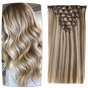 LaaVoo 12inch Human Hair Extensions